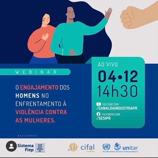 LIVE - ''O Engajamento dos Homens no Enfrentamento à Violência Contra as Mulheres