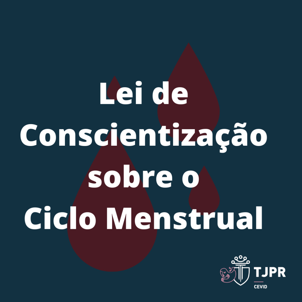 Foi publicada a lei municipal que institui a campanha de conscientização do ciclo menstrual em Curitiba!