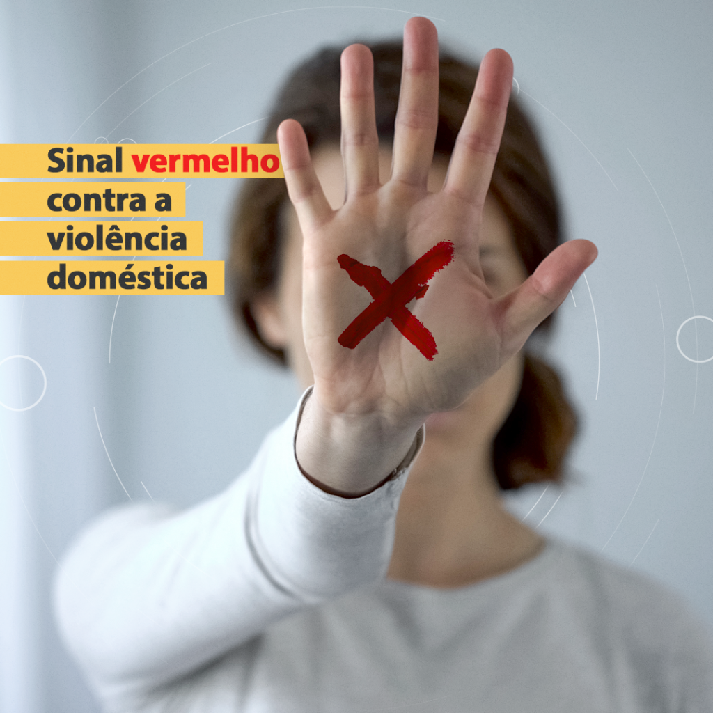 TJPR adere à campanha “sinal vermelho contra a violência doméstica”, do CNJ.