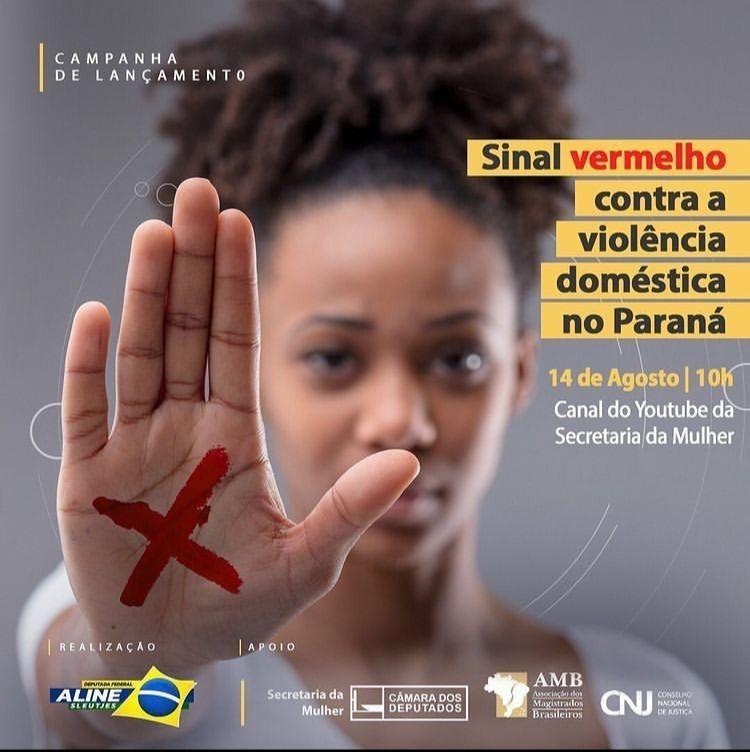 LIVE- Lançamento oficial da “Campanha Sinal Vermelho” no Estado do Paraná.