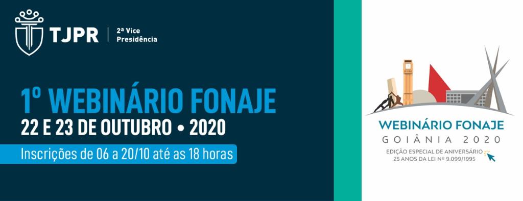 47º FONAJE acontece remotamente entre os dias 22 e 23 de novembro