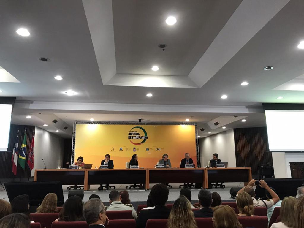 2ª Vice-Presidência participa de Seminário sobre a Política Nacional de Justiça Restaurativa na Bahia