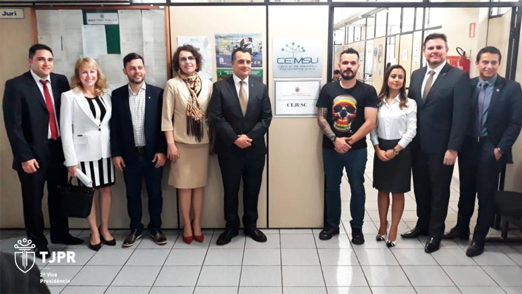 2ª Vice-Presidência do TJPR inaugura CEMSU em Paranavaí