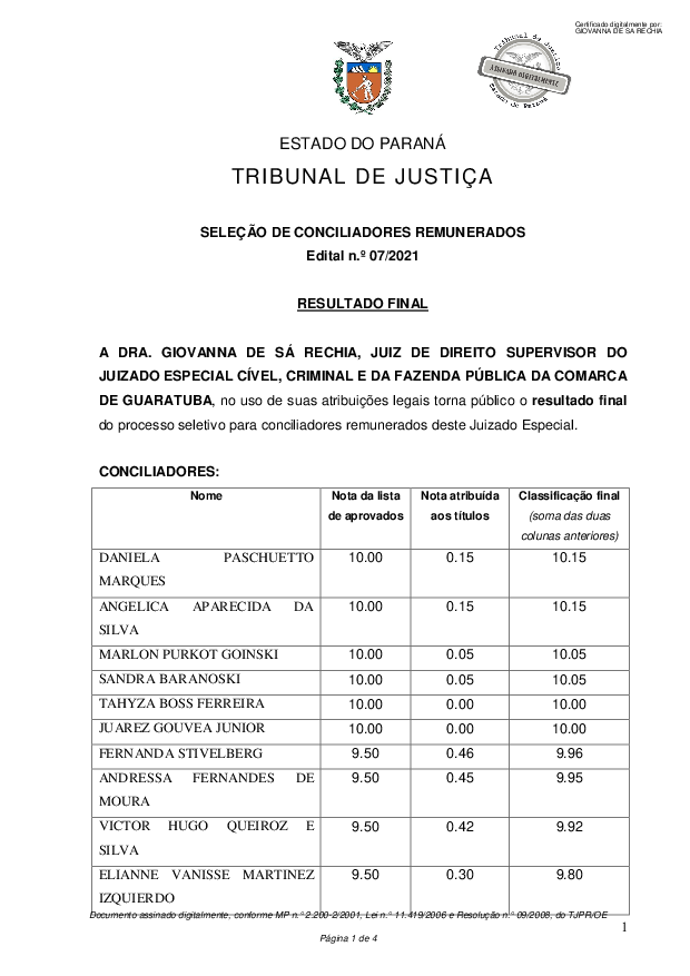 Disponibilizado em 02/08/2021