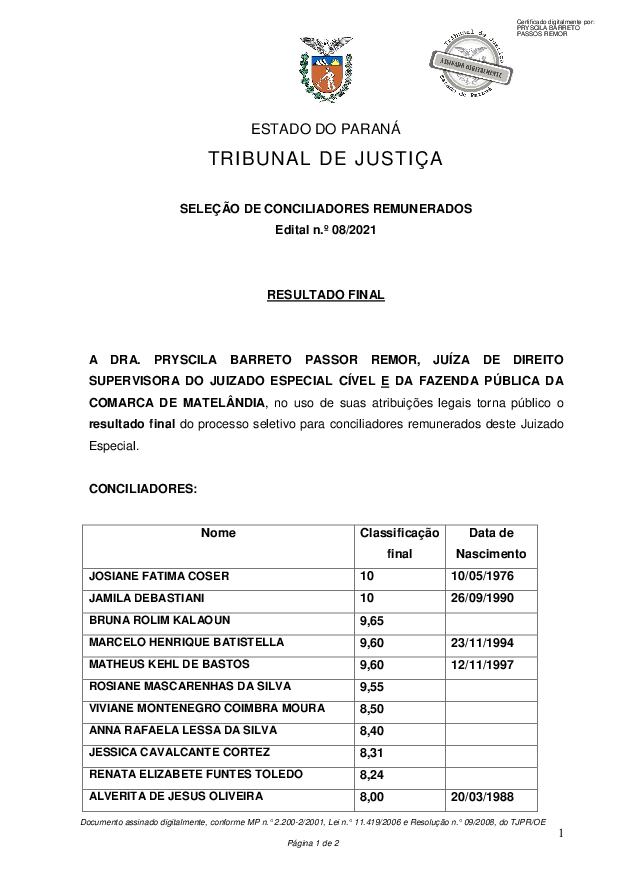 Disponibilizado em 16/12/2021