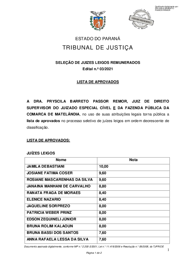 Disponibilizado em 26/11/2021