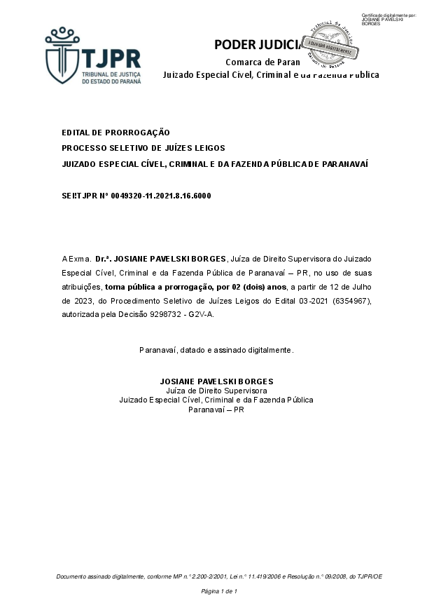 Disponibilizado em 07/07/2023