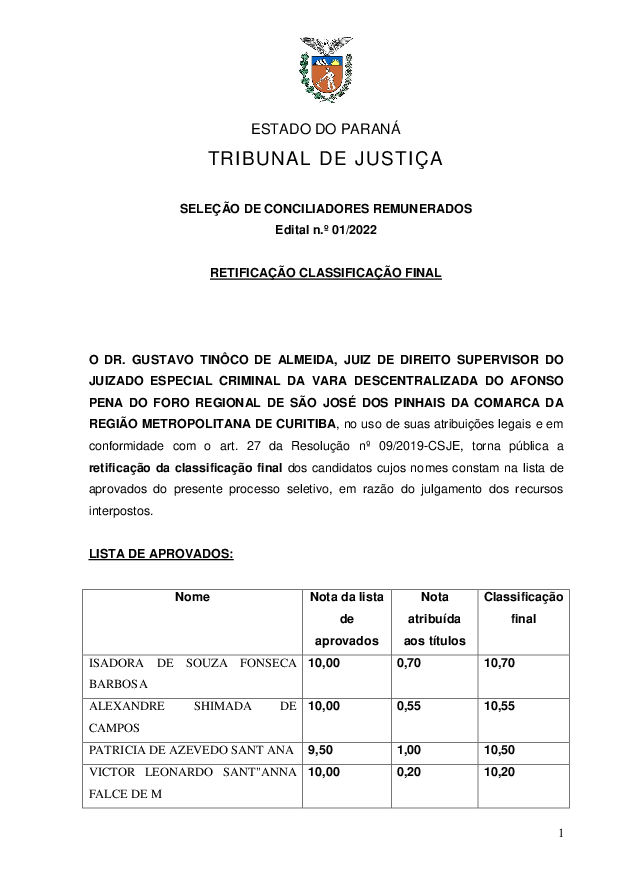 Disponibilizado em 24/05/2022