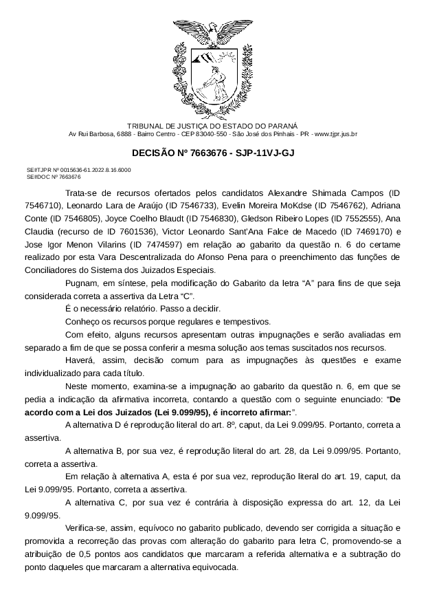 Disponibilizado em 170/05/2022