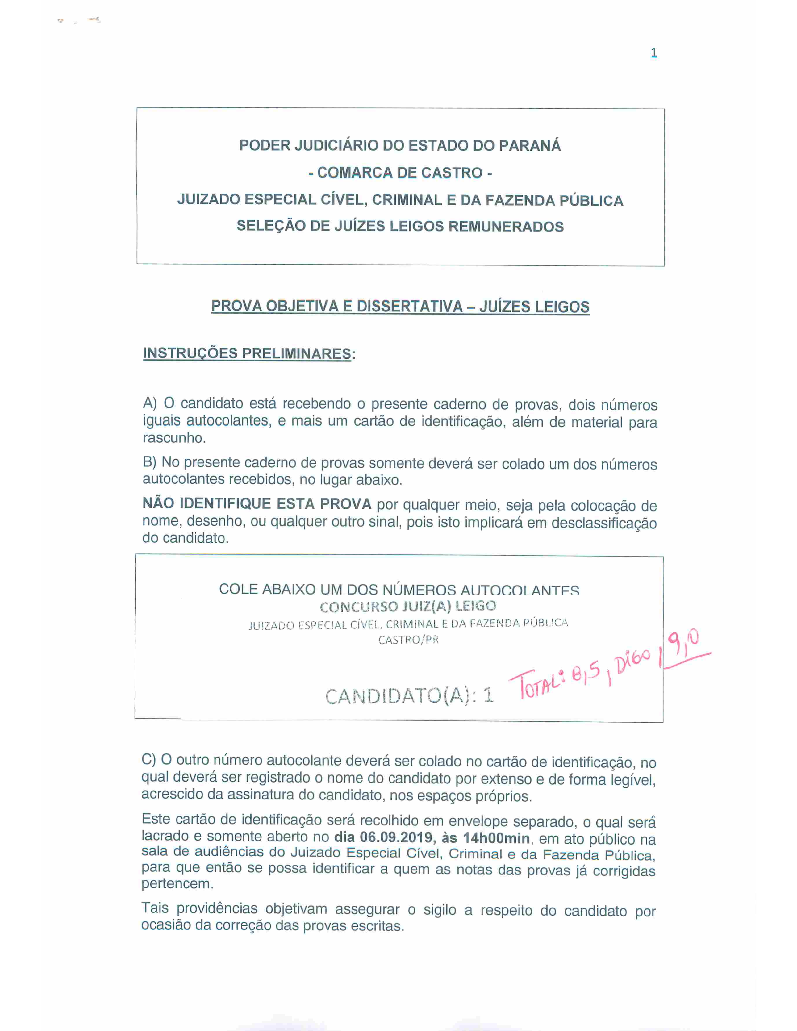 Disponibilizado em 11/09/2019