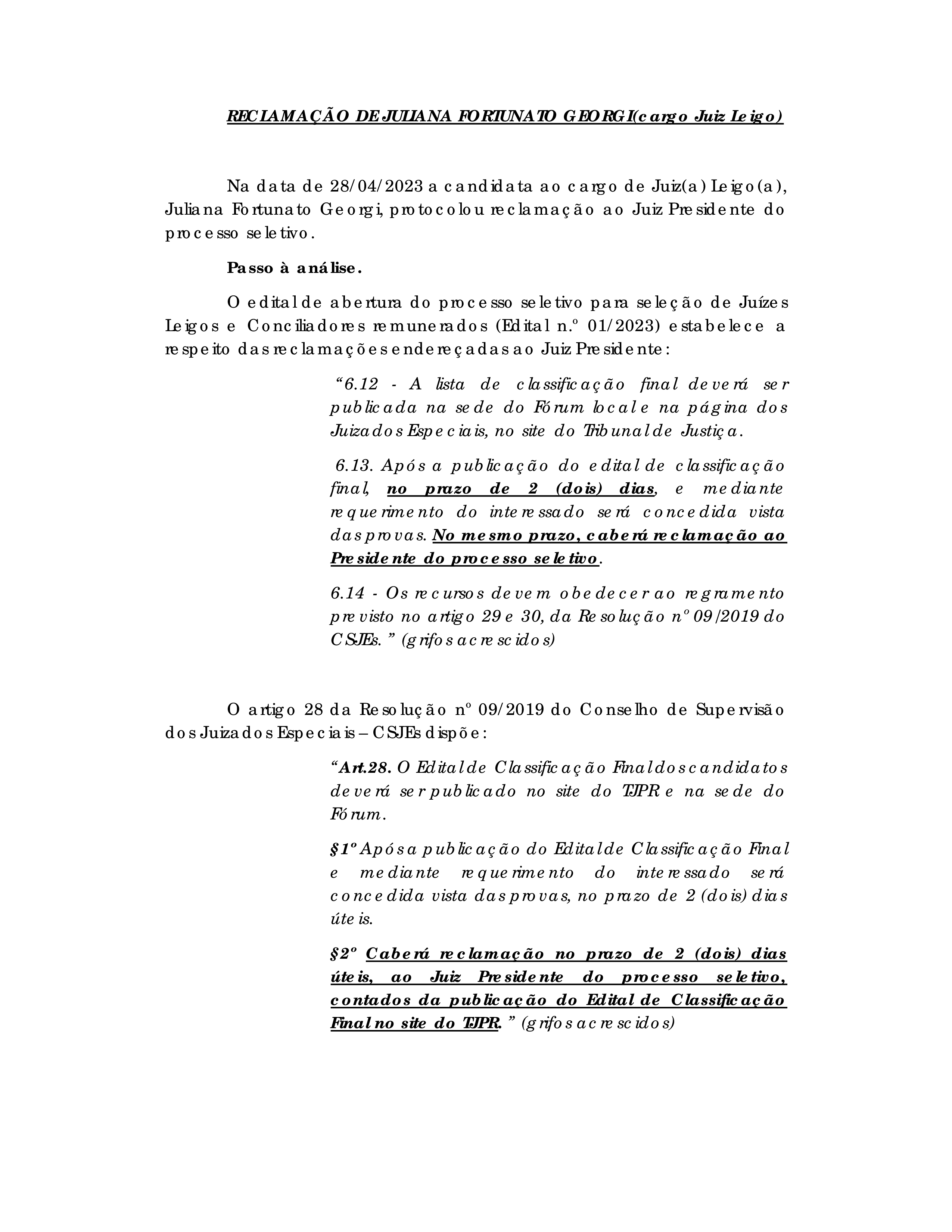 Disponibilizado em 09/05/2023