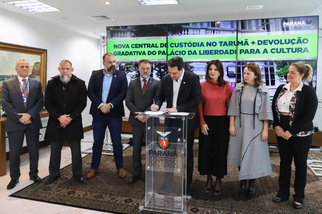 Central Integrada de Custódia será criada por meio de parceria entre TJPR e Governo do Estado