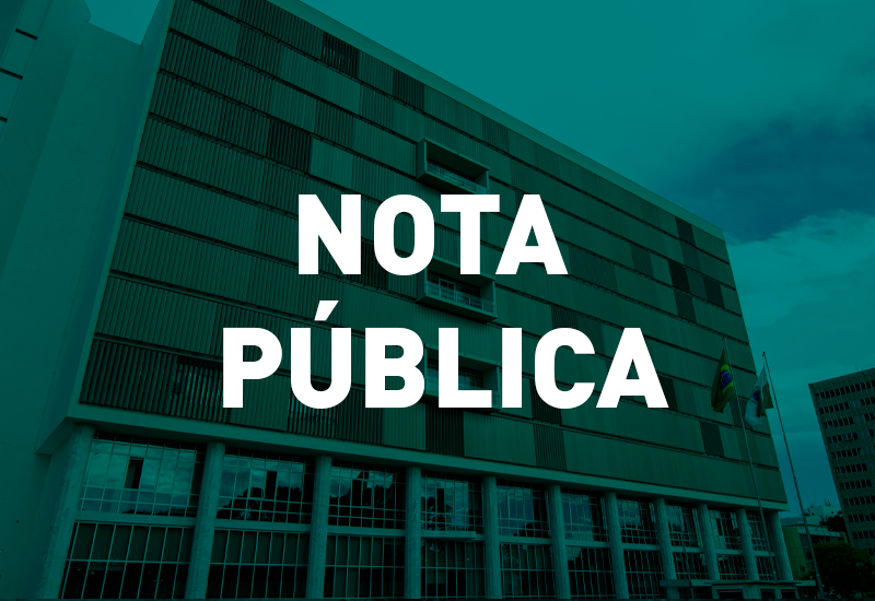 Nota Pública do Tribunal de Justiça do Estado do Paraná