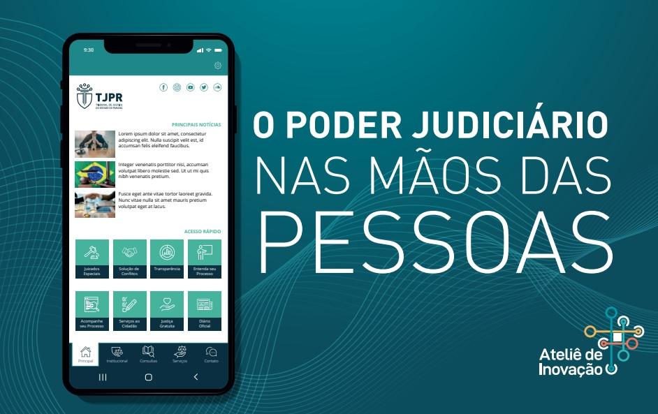 TJPR LANÇA APLICATIVO MÓVEL DO JUDICIÁRIO