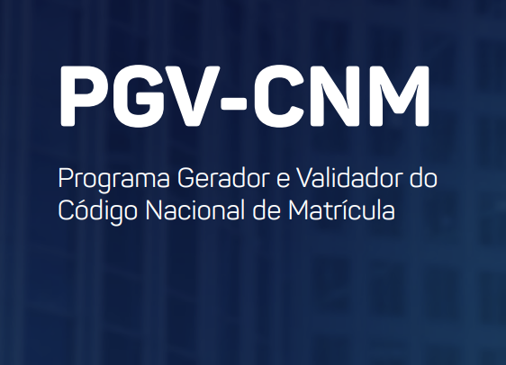 Programa gerador do Código Nacional de Matrícula está disponível aos Oficiais de Registro de Imóveis