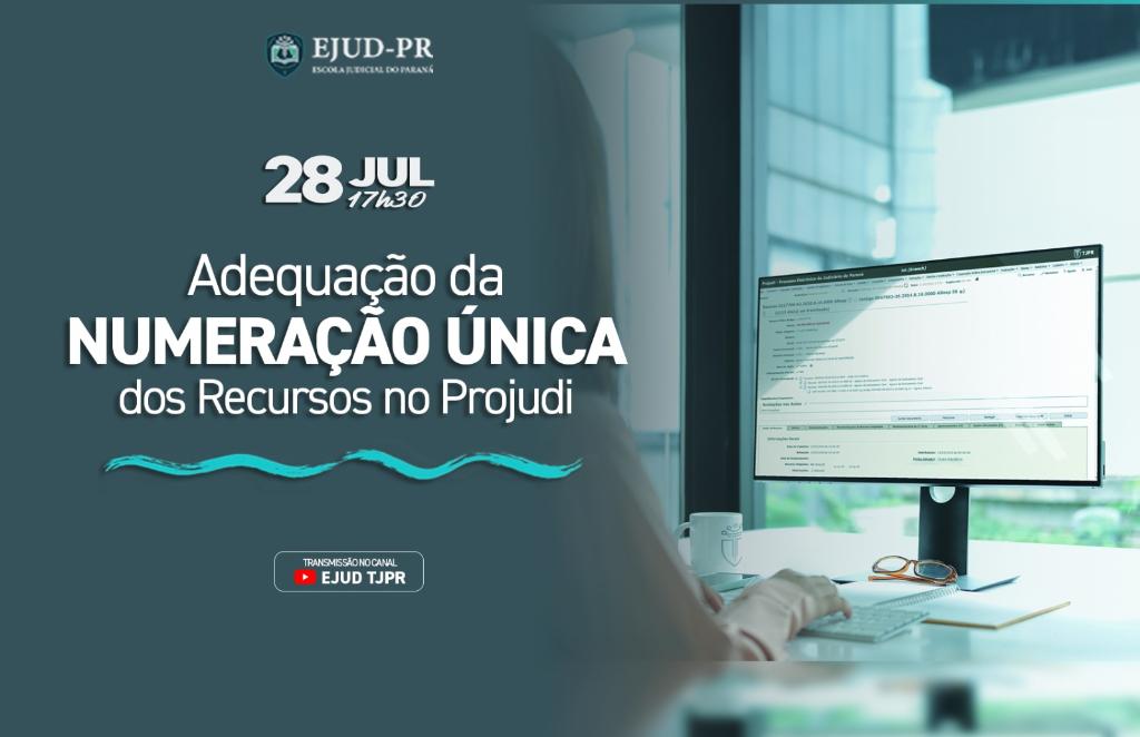 TJPR promove live sobre adequações no Projudi