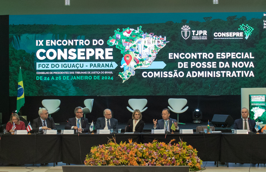 IX Encontro do Consepre é finalizado com Carta de Foz do Iguaçu que trata de temas relevantes à Justiça Estadual