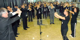 Programa de Ginástica Laboral do Tribunal de Justiça vai beneficiar 2,5 mil servidores em Curitiba