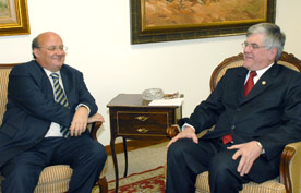 Embaixador e cônsul honorário da Áustria visitam o Tribunal de Justiça