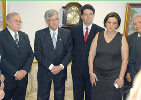 Delegação da cidade de Campo Mourão visita Tribunal de Justiça